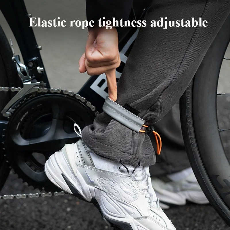 Mountain Biking Trousers - สายรัดขากางเกงจักรยานแบบปรับได้สำหรับขี่บนถนนและภูเขา สายรัดขา สายรัดแขน