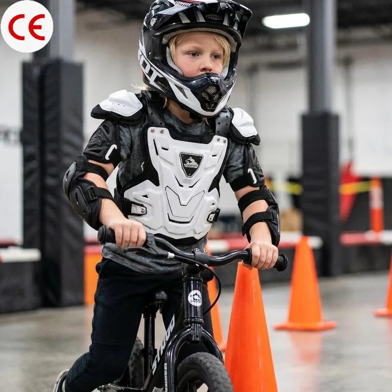Mountain Biking Vest - เสื้อกั๊กมอเตอร์ไซค์เด็ก JXT Wolf AR08 ชุดเกราะสำหรับขี่ ATV