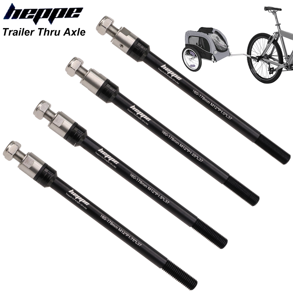 Mountain Biking For Kids - HEPPE จักรยาน Trailer Thru Axle Cargo