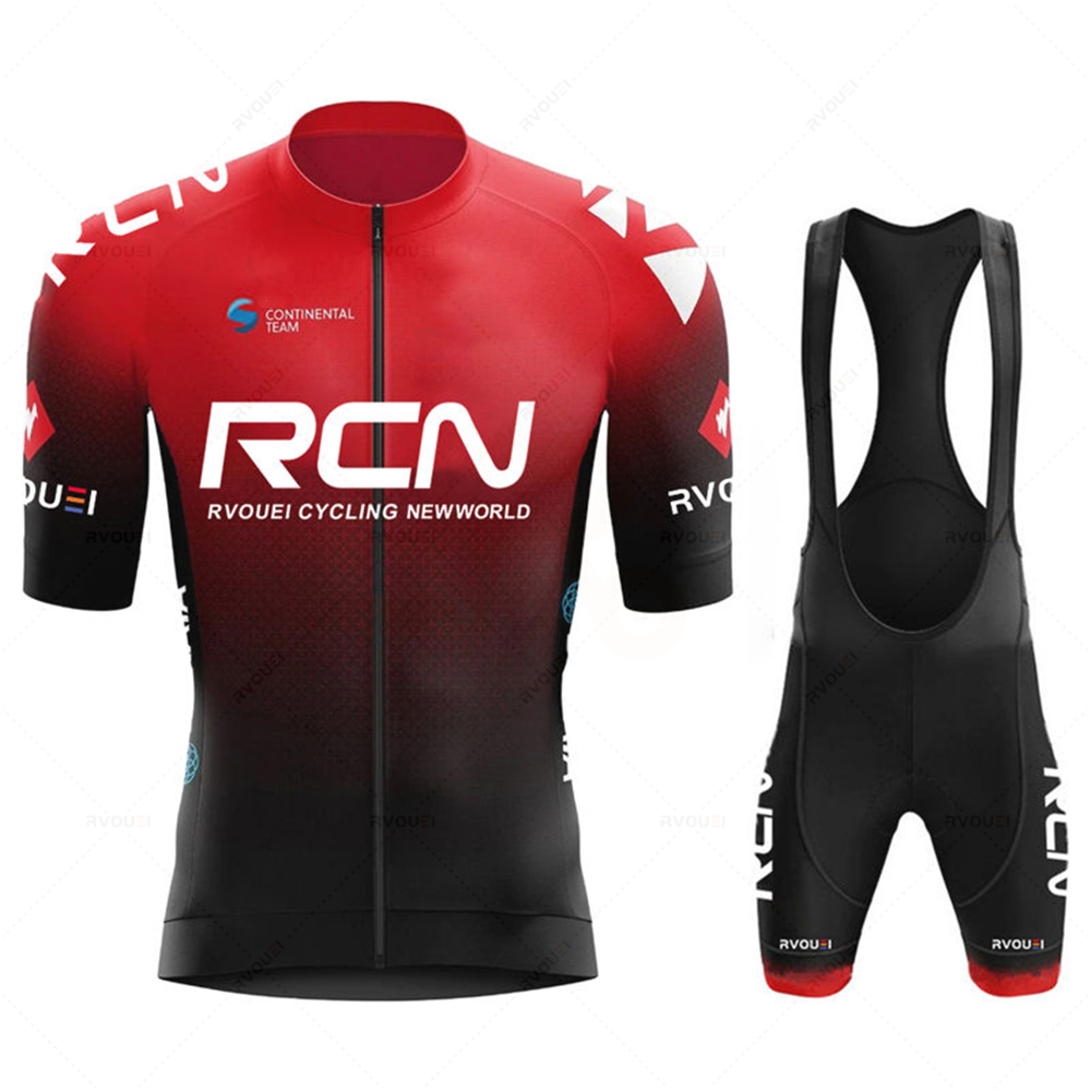 Mountain Biking Uniform - Rvouei ชุดปั่นจักรยานชุดเสื้อผ้าสำหรับปั่นจักรยานผู้ชายฤดูร้อนแขนสั้น MTB ชุดจักรยานจักรยานเสื้อผ้าโรปา ซิคลิสโม ฮอมเบอร์