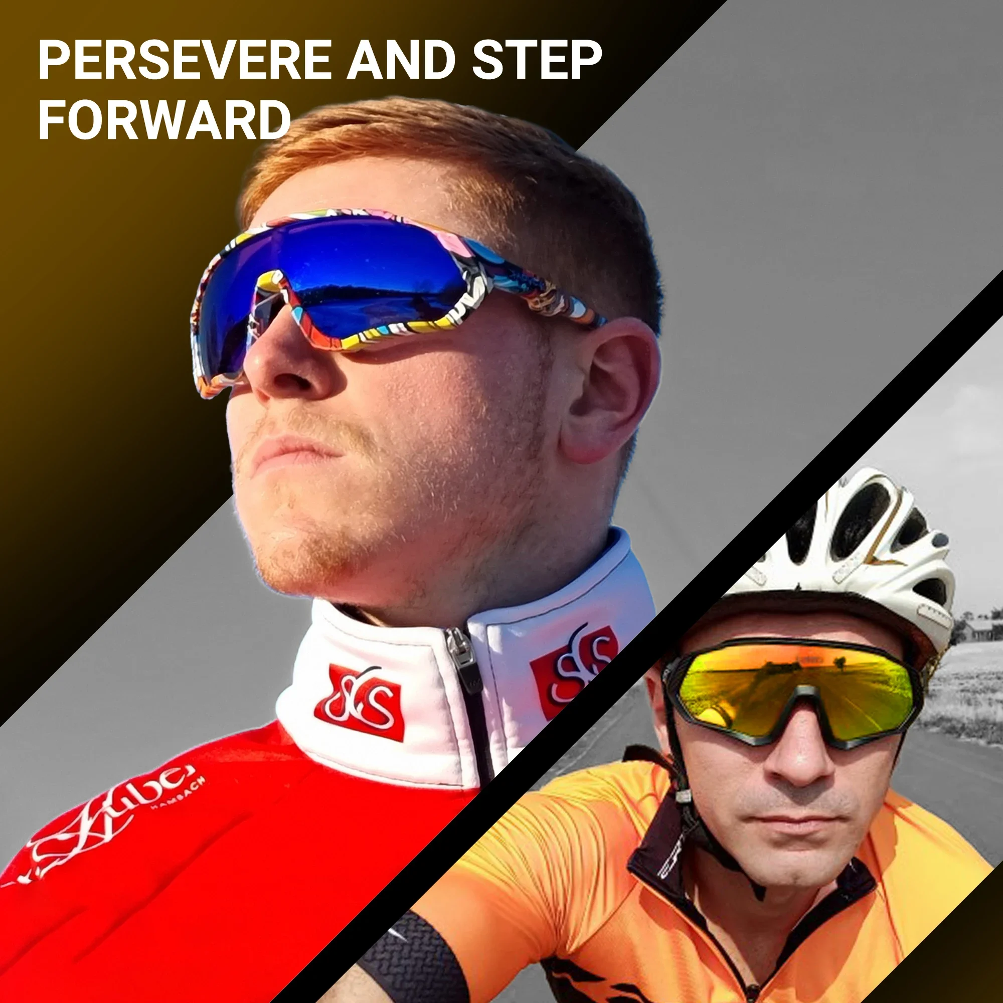 แว่นกันแดดโพลาไรซ์ Kapvoe สำหร - Mountain Biking Glasses บทวิจารณ์และราคา