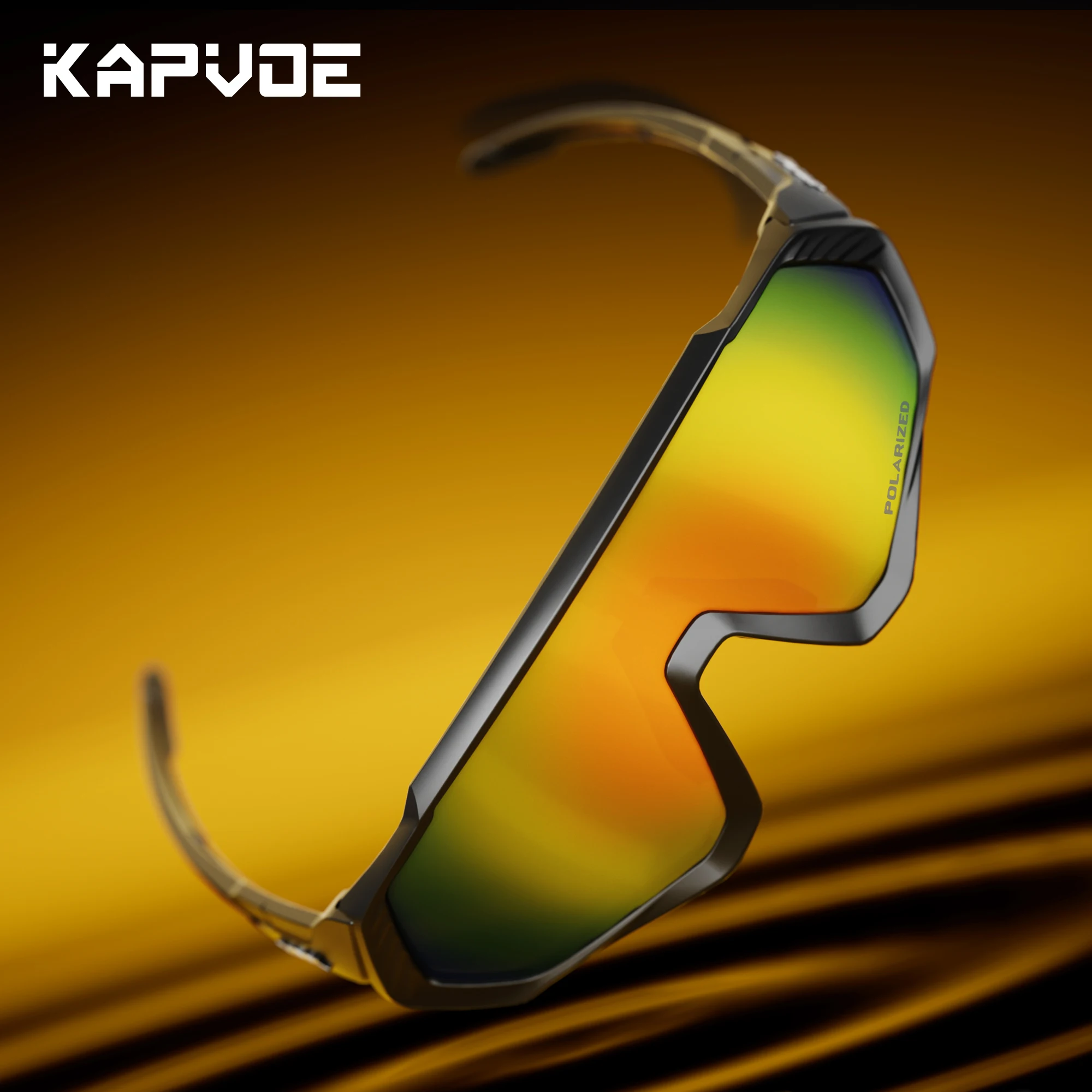 แว่นกันแดดโพลาไรซ์ Kapvoe สำหร - Mountain Biking Glasses บทวิจารณ์และราคา