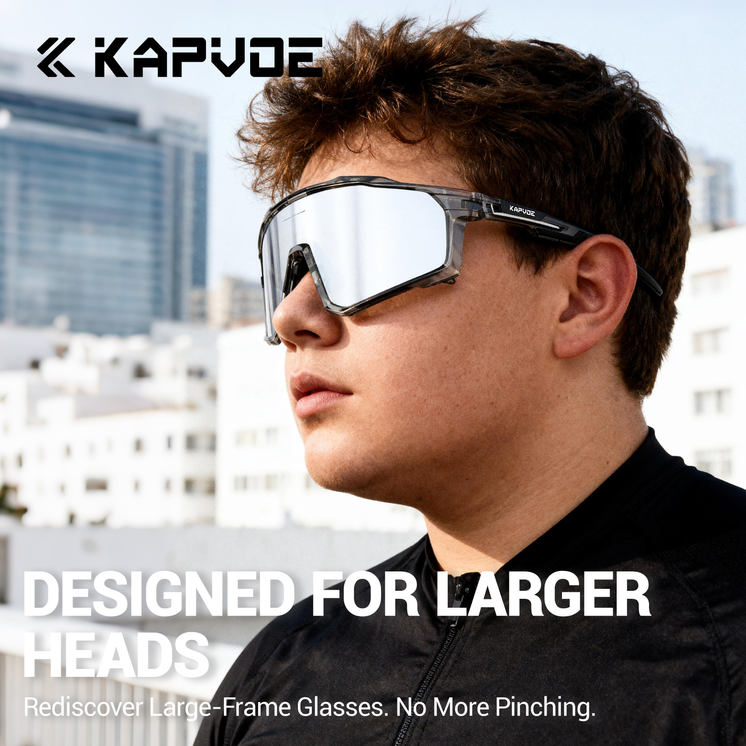 แว่นกันแดดปั่นจักรยาน KAPVOE ข - Mountain Biking Glasses บทวิจารณ์และราคา