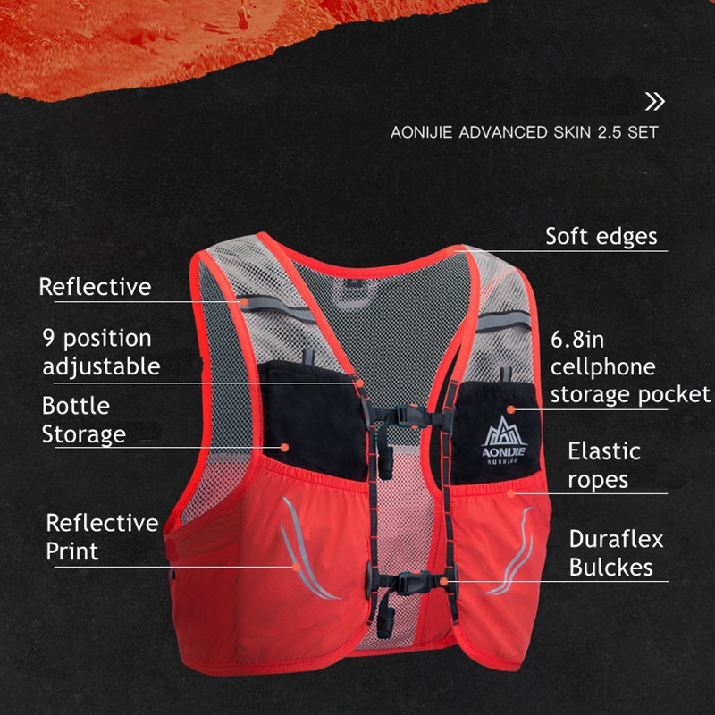 AONIJIE C932น้ำหนักเบากระเป๋าเ - Mountain Biking Vest บทวิจารณ์และราคา