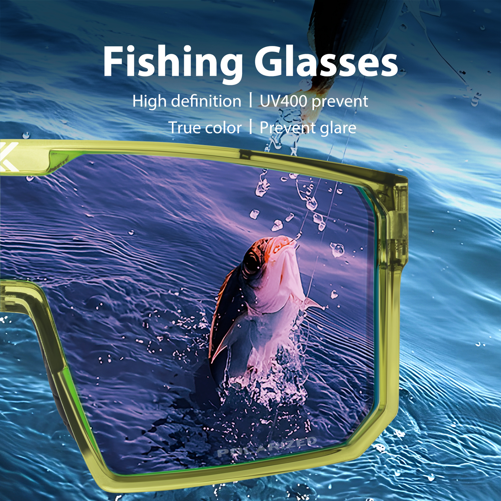 แว่นตากันแดดโพลาไรซ์ Kapvoe สำ - Mountain Biking Glasses บทวิจารณ์และราคา
