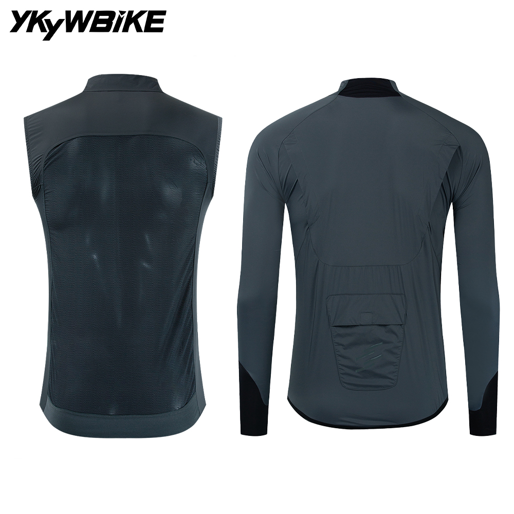YKYWBIKEขี่จักรยานWindbreak 2- - Mountain Biking Vest บทวิจารณ์และราคา