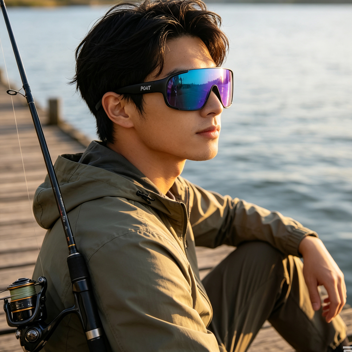 POAT UV400 แว่นกันแดดสำหรับปั่ - Mountain Biking Glasses บทวิจารณ์และราคา