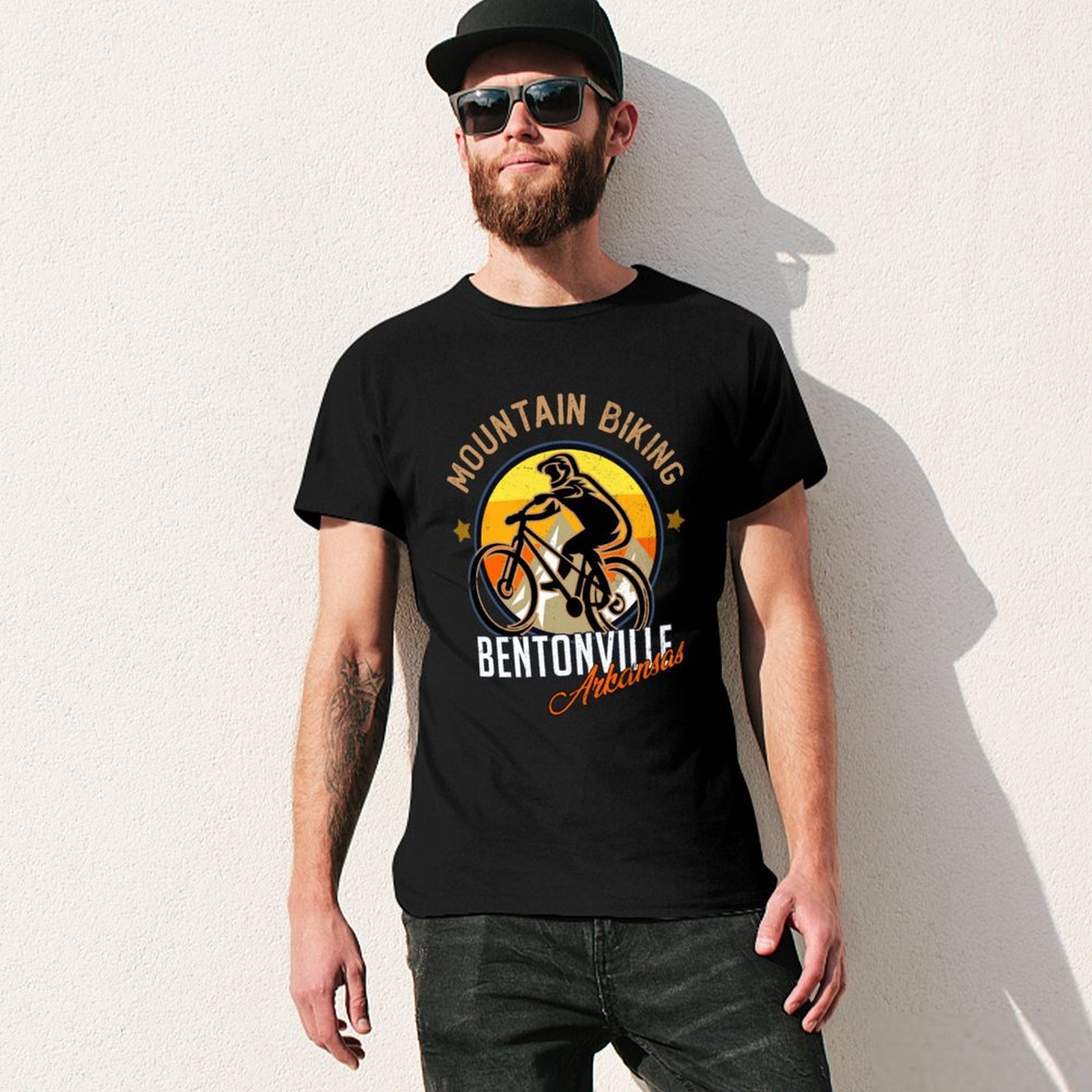 เสื้อยืดปั่นจักรยานภูเขาเบนตัน - Mountain Biking Bentonville บทวิจารณ์และราคา