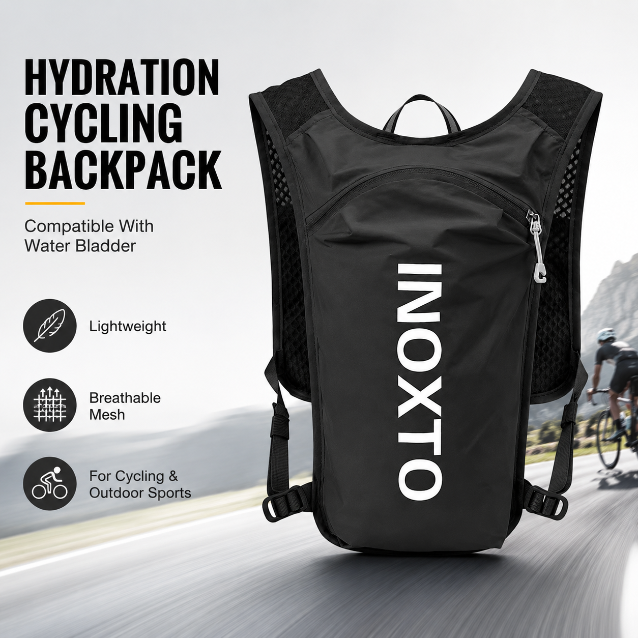 เสื้อกั๊กให้ความชุ่มชื้นระบายอ - Mountain Biking Vest บทวิจารณ์และราคา