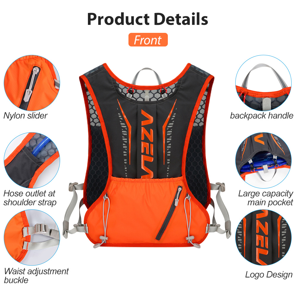 NEWBOLER 5L กระเป๋าเป้สะพายหลั - Mountain Biking Vest บทวิจารณ์และราคา