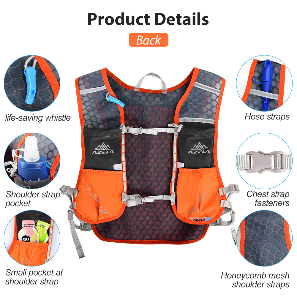 NEWBOLER 5L กระเป๋าเป้สะพายหลั - Mountain Biking Vest บทวิจารณ์และราคา