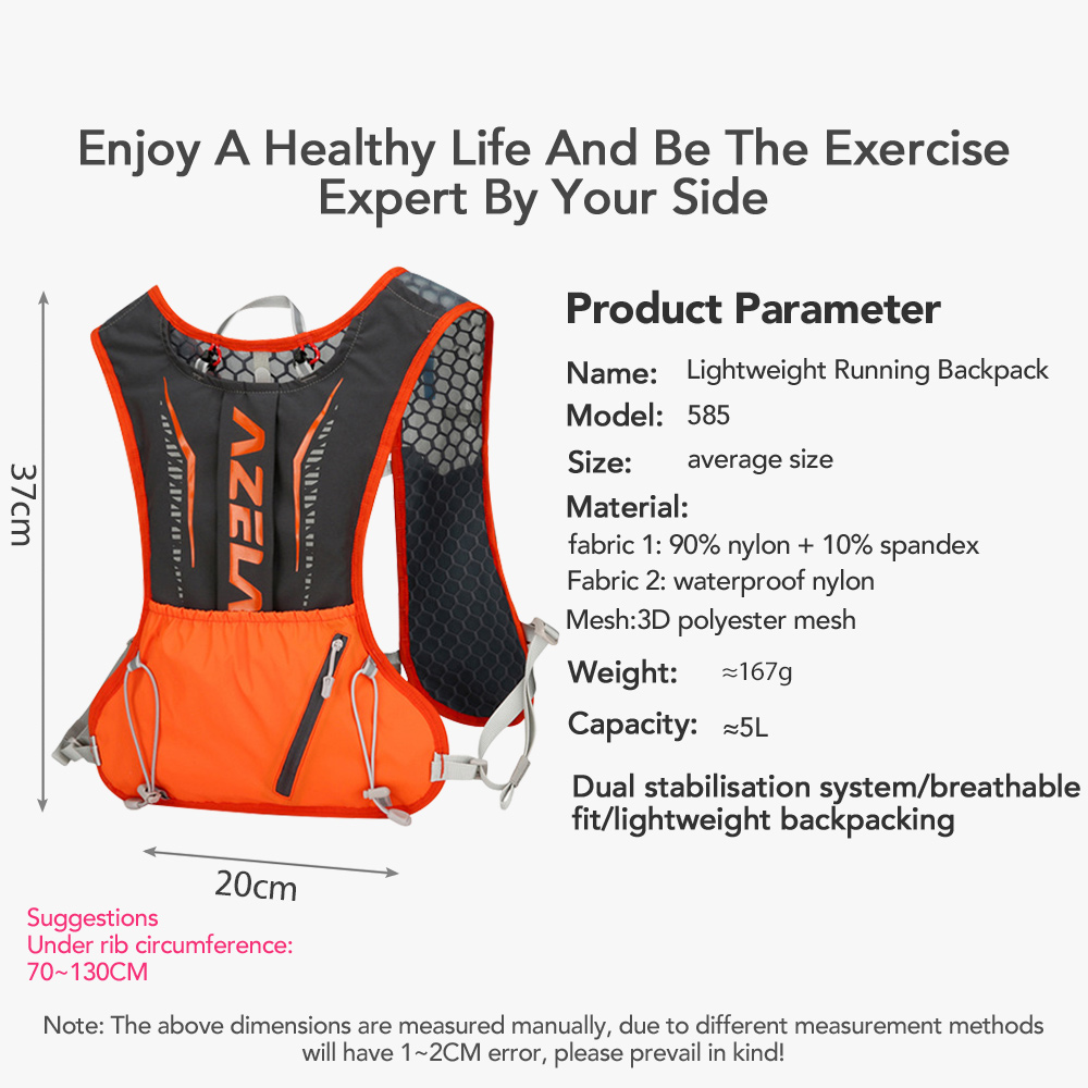 NEWBOLER 5L กระเป๋าเป้สะพายหลั - Mountain Biking Vest บทวิจารณ์และราคา