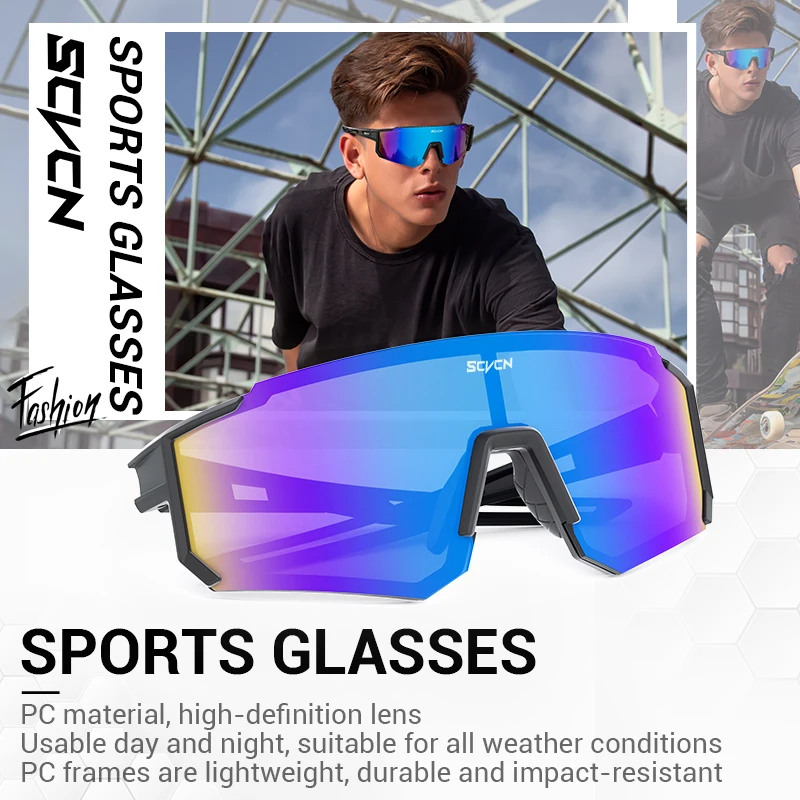 แว่นกันแดด SCVCN ป้องกันรังสีย - Mountain Biking Glasses บทวิจารณ์และราคา
