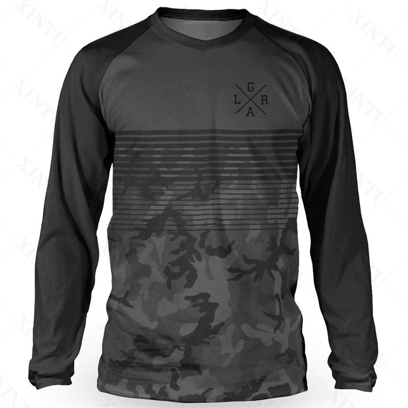 หลวม Rider Men 'S Jersey DH Mo - Mountain Biking Uniform บทวิจารณ์และราคา