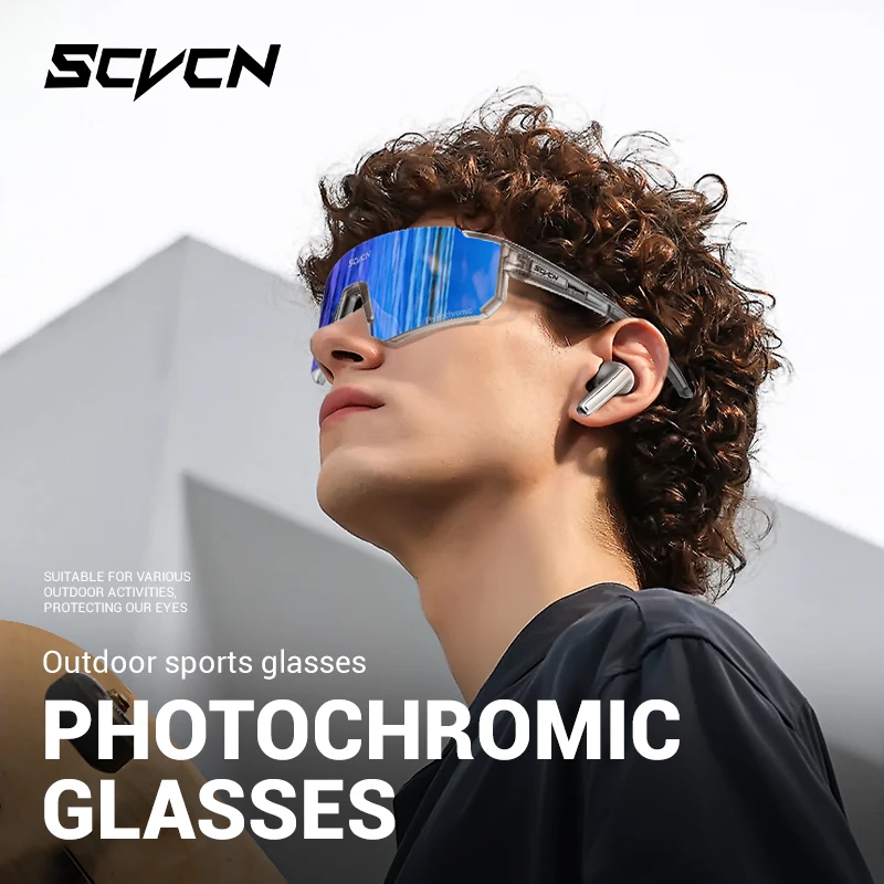 SCVCN ใหม่กลางแจ้ง Photochromi - Mountain Biking Glasses บทวิจารณ์และราคา