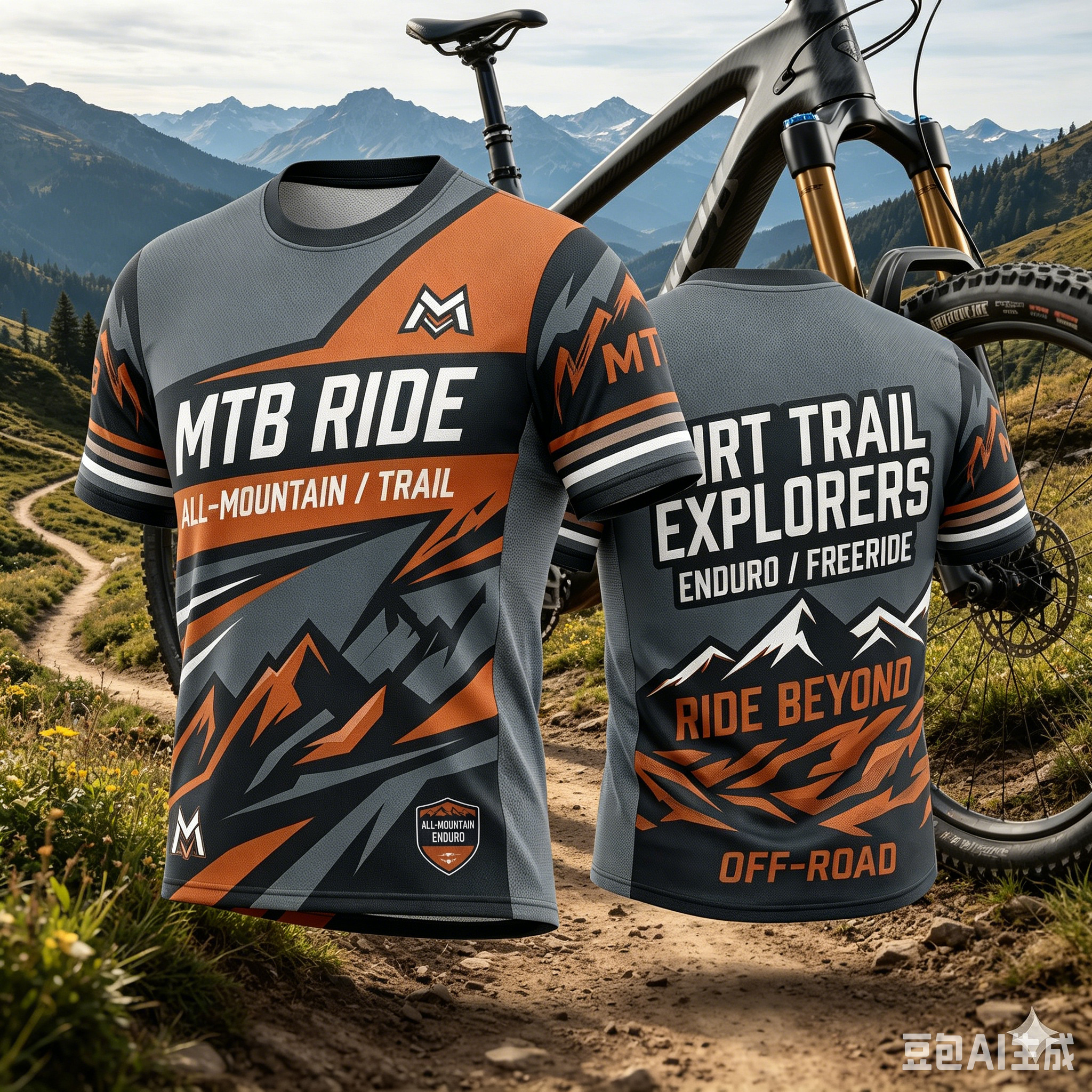 เสื้อเจอร์ซีย์จักรยานเสือภูเขา - Mountain Biking Uniform บทวิจารณ์และราคา