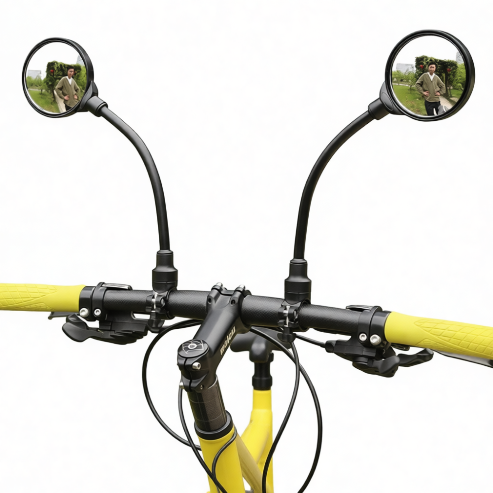 กระจกมองหลังจักรยานแบบสายยืดหย - Mountain Biking For Kids บทวิจารณ์และราคา