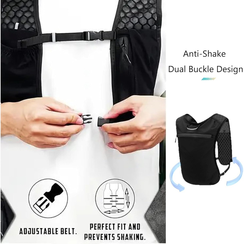 เสื้อกั๊กวิ่ง WOOJACK พร้อมช่อ - Mountain Biking Vest บทวิจารณ์และราคา