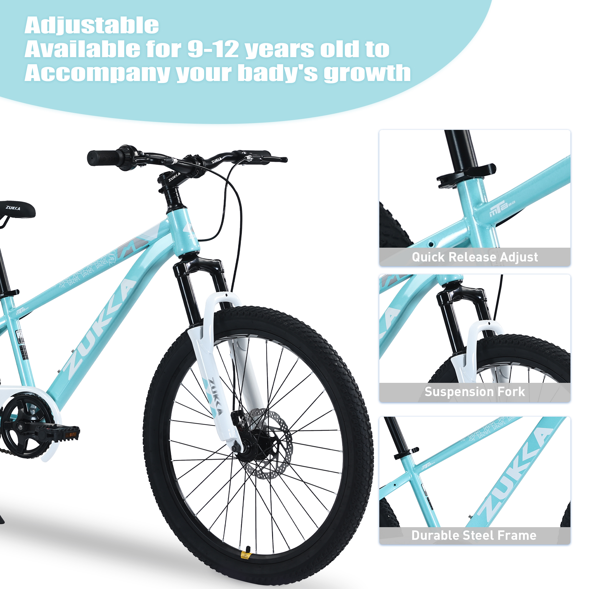 จักรยานเด็กแบบเป่าลมพร้อมที่นั - Mountain Biking For Kids บทวิจารณ์และราคา