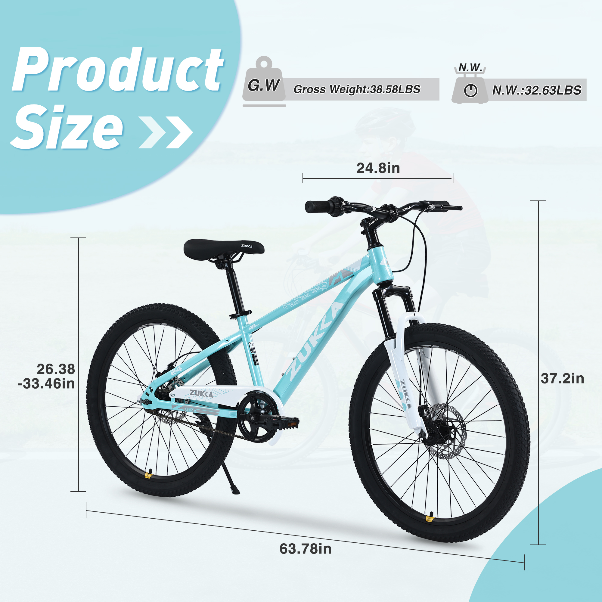 จักรยานเด็กแบบเป่าลมพร้อมที่นั - Mountain Biking For Kids บทวิจารณ์และราคา