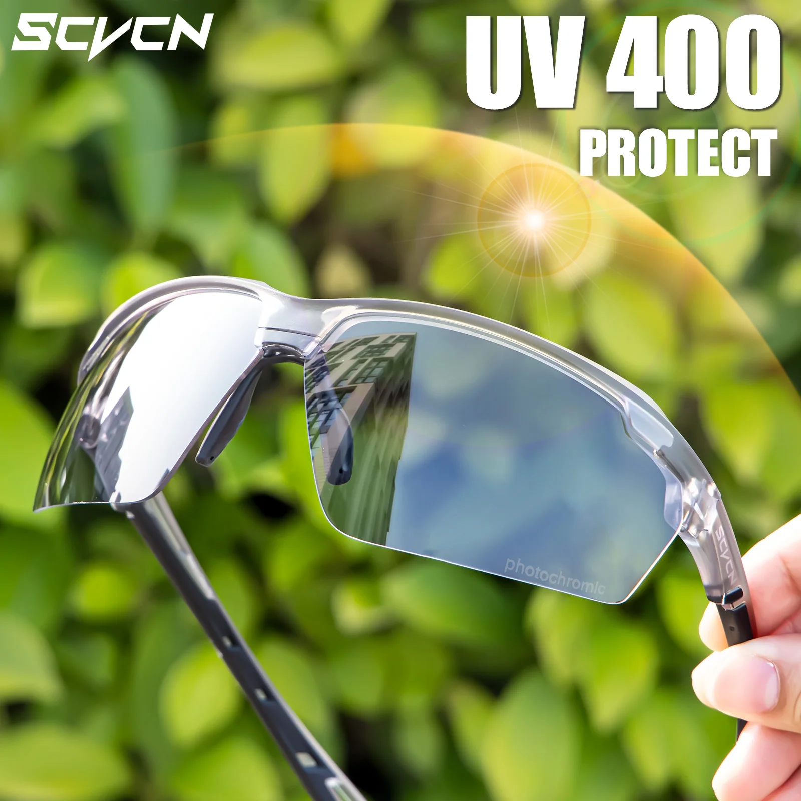แว่นตาปั่นจักรยาน SCVCN แบบเปล - Mountain Biking Glasses บทวิจารณ์และราคา
