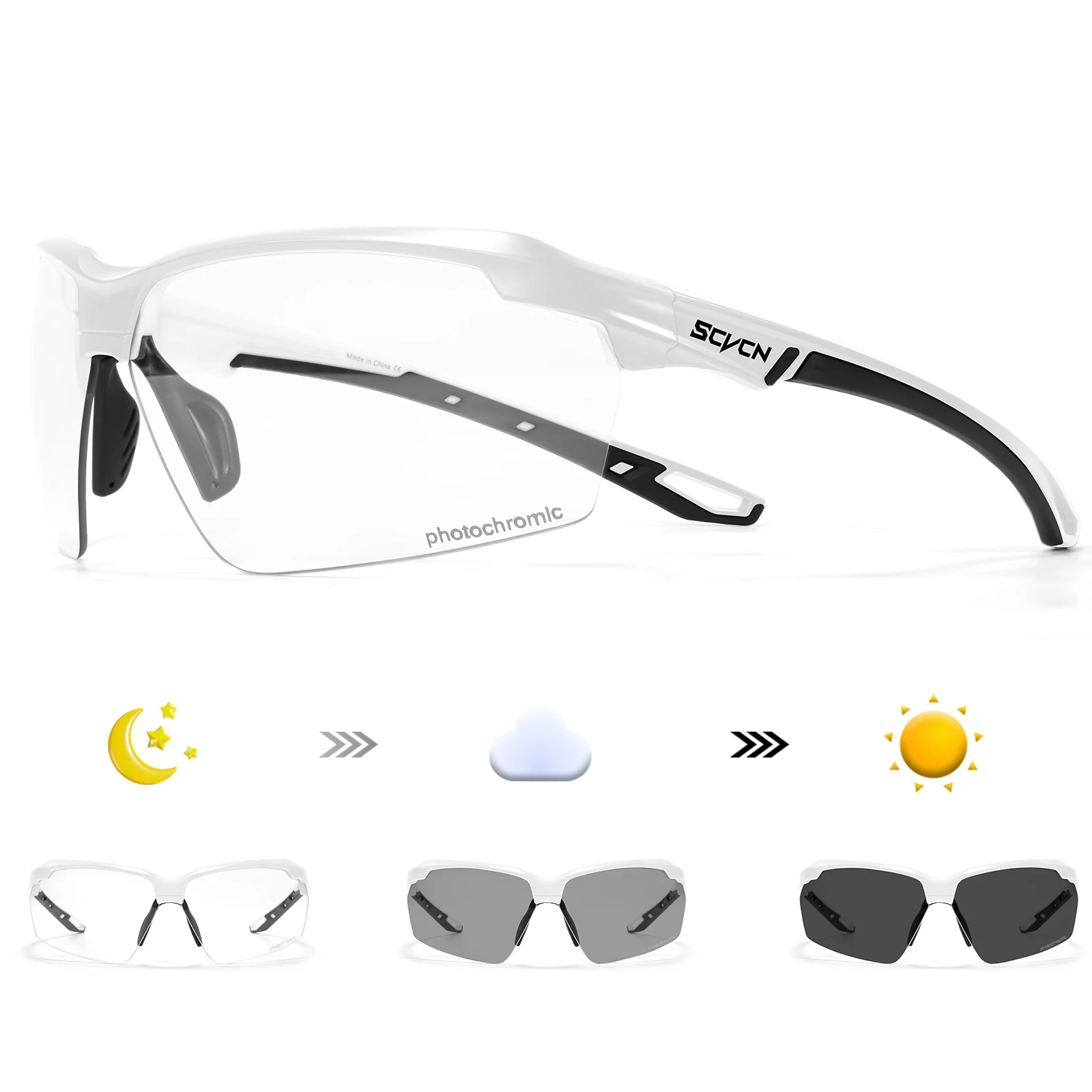 แว่นตาปั่นจักรยาน SCVCN แบบเปล - Mountain Biking Glasses บทวิจารณ์และราคา